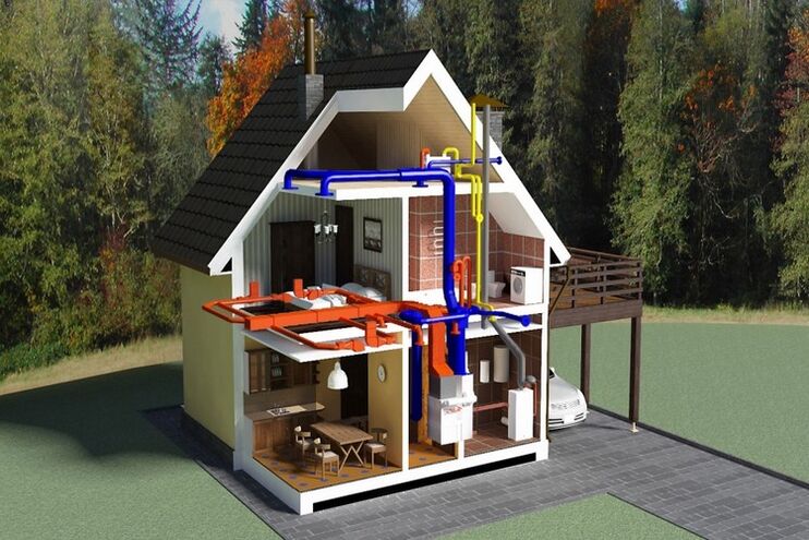 building a house with energy saving technologies